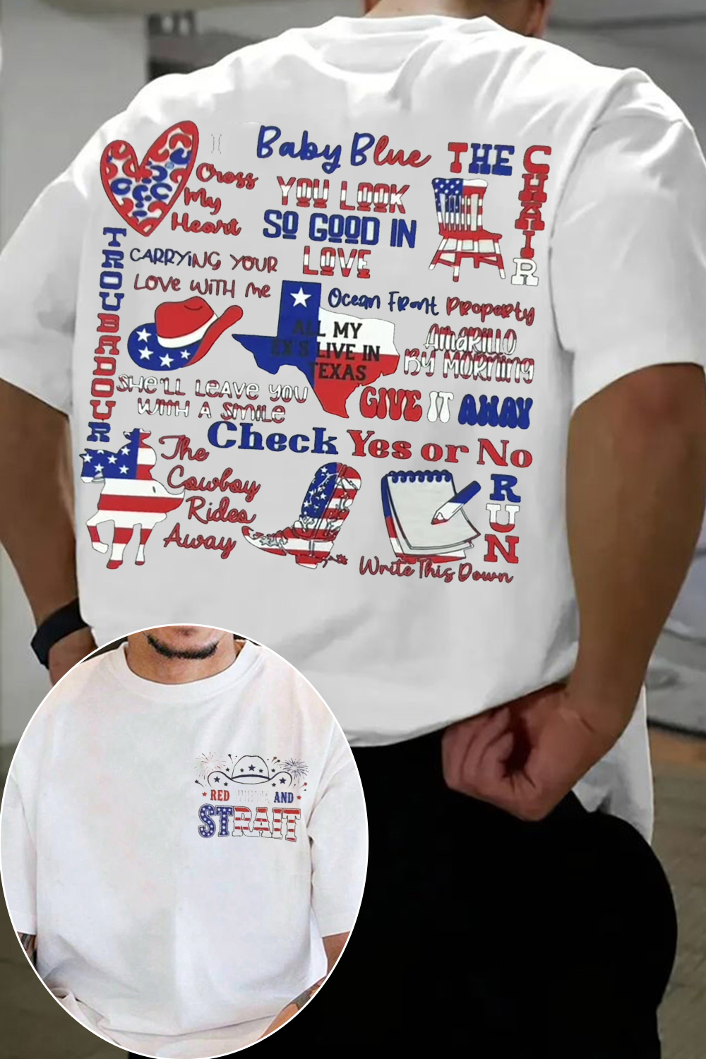 4th Of July Countrymusic Tee