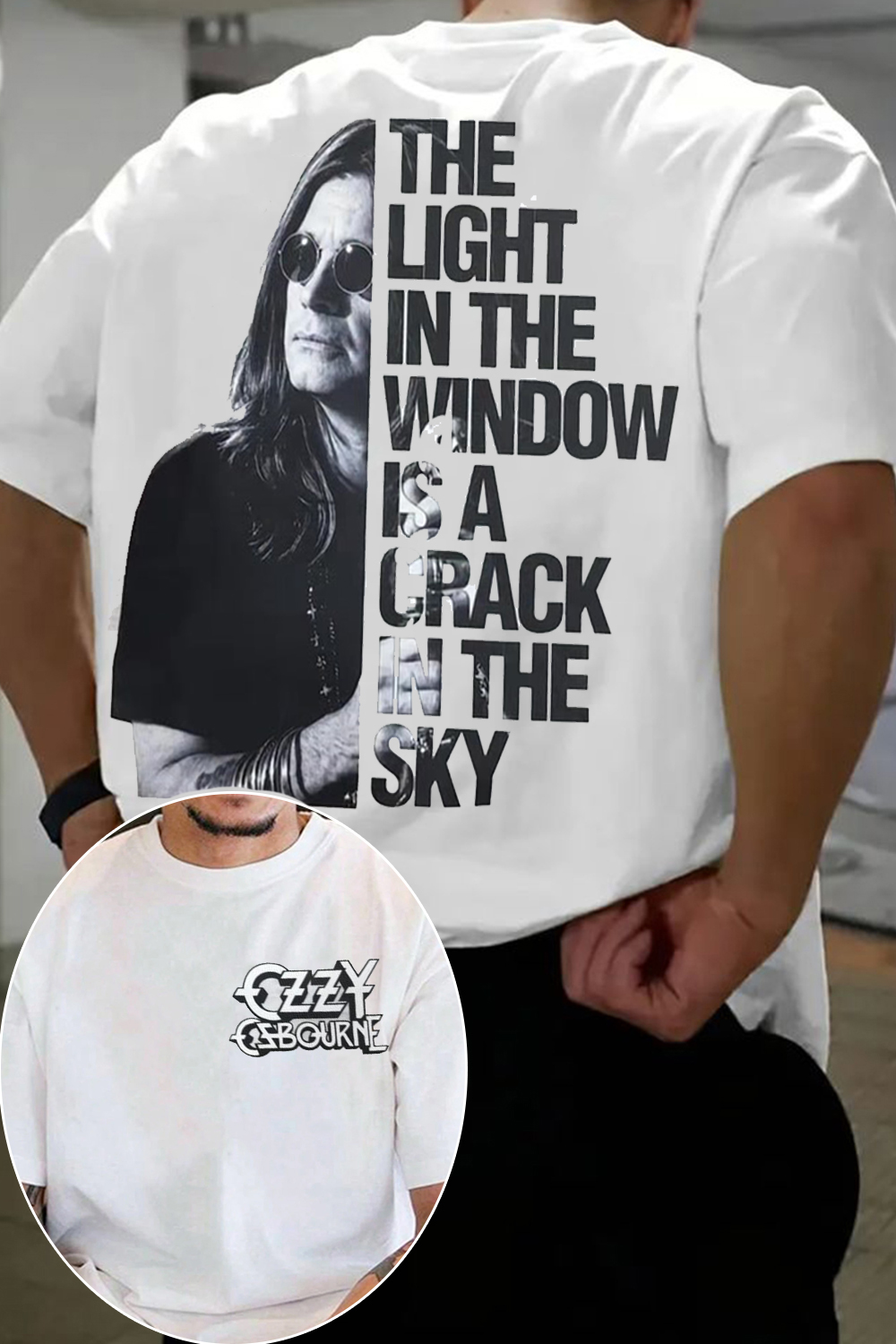 Ozzy Osbourne Crack In The Sky Tee