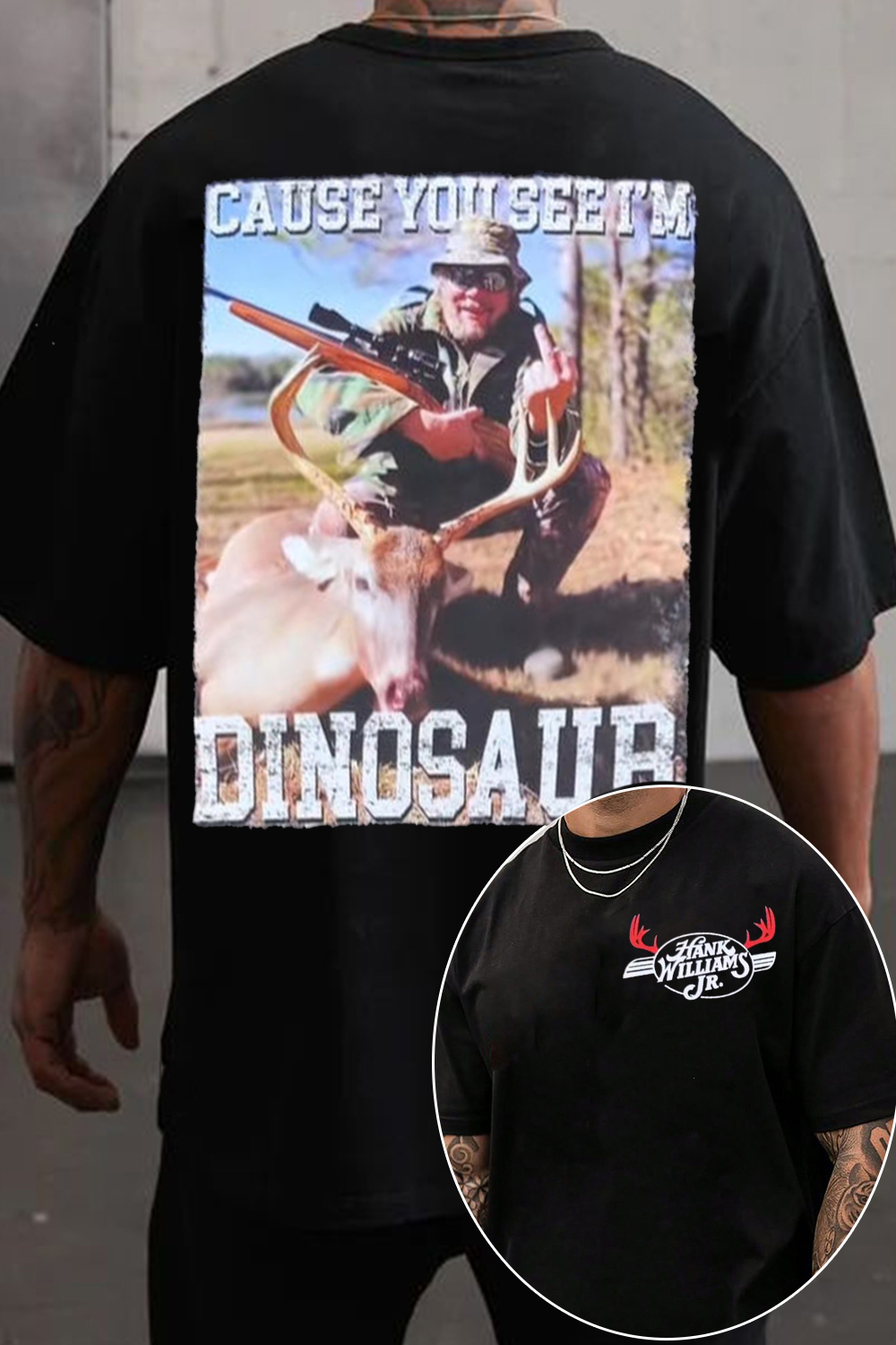 Hank Williams Jr. 4th Of July Tee