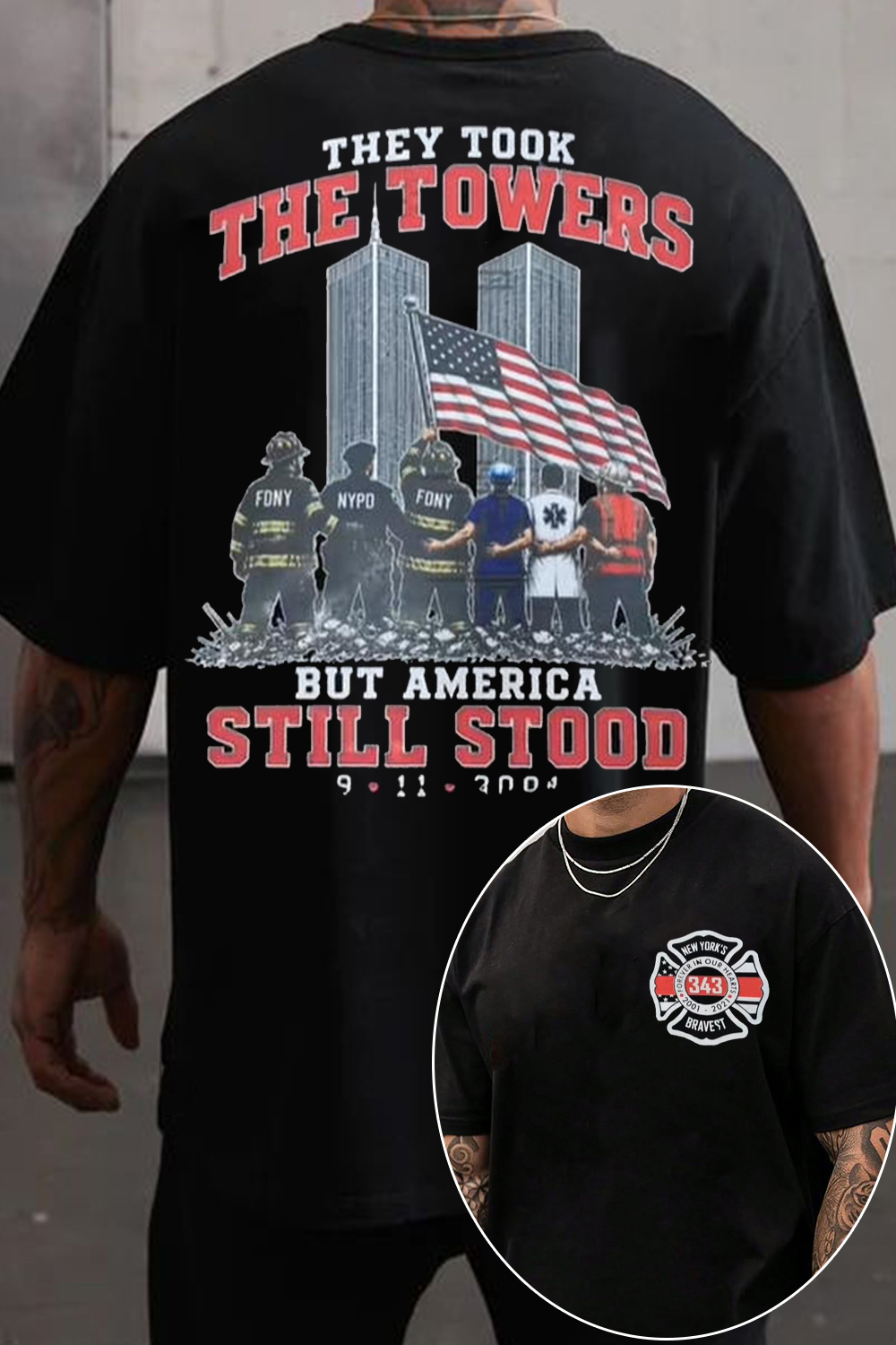 343 Firefighters Tee