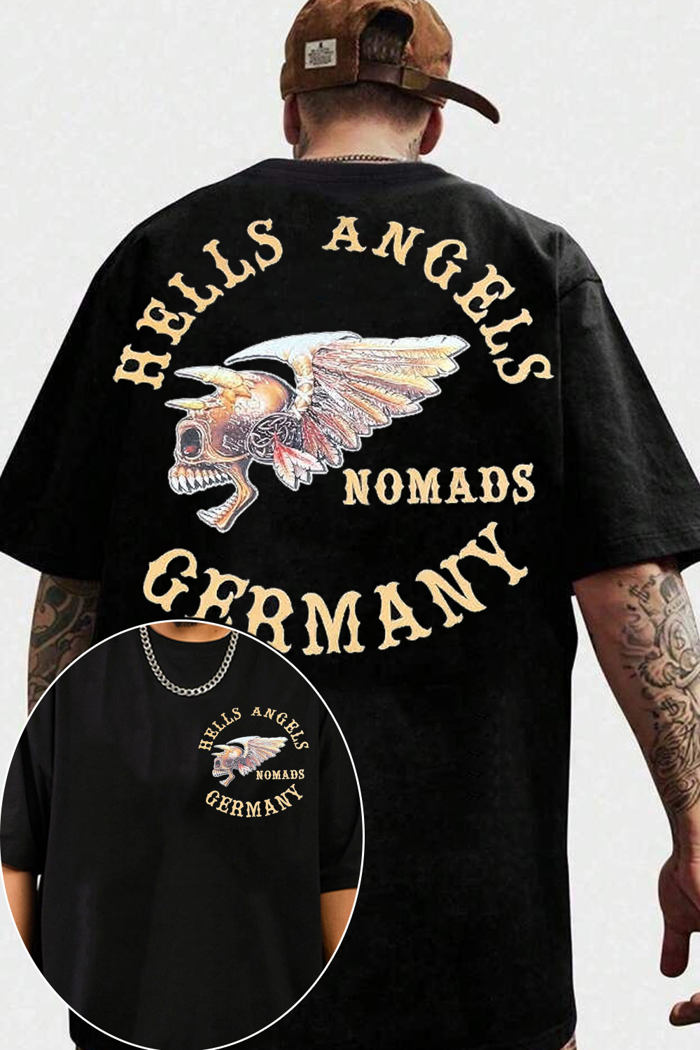 Hells Angles Motocycle Tee