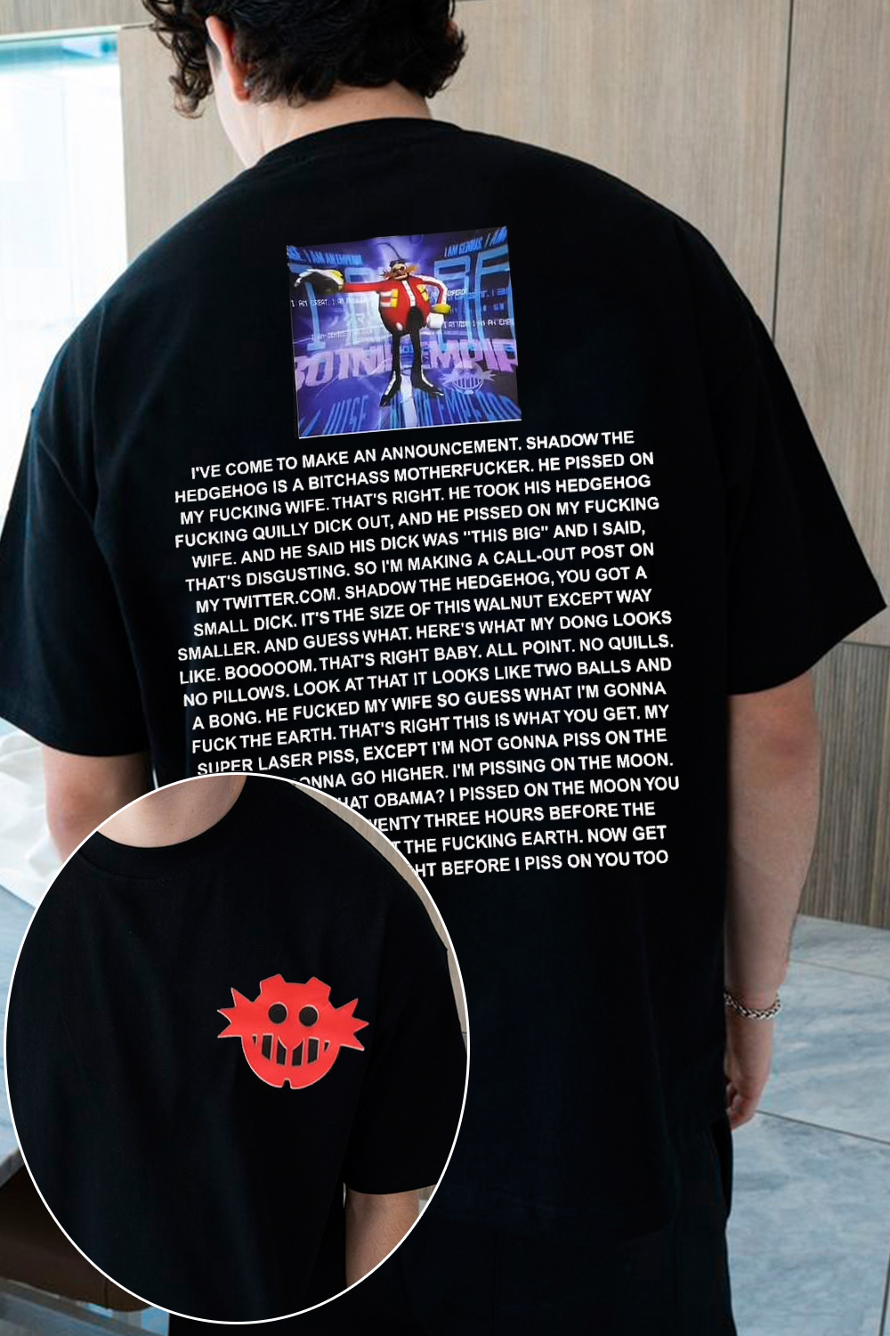 Dr. Eggman Snapcube Tee