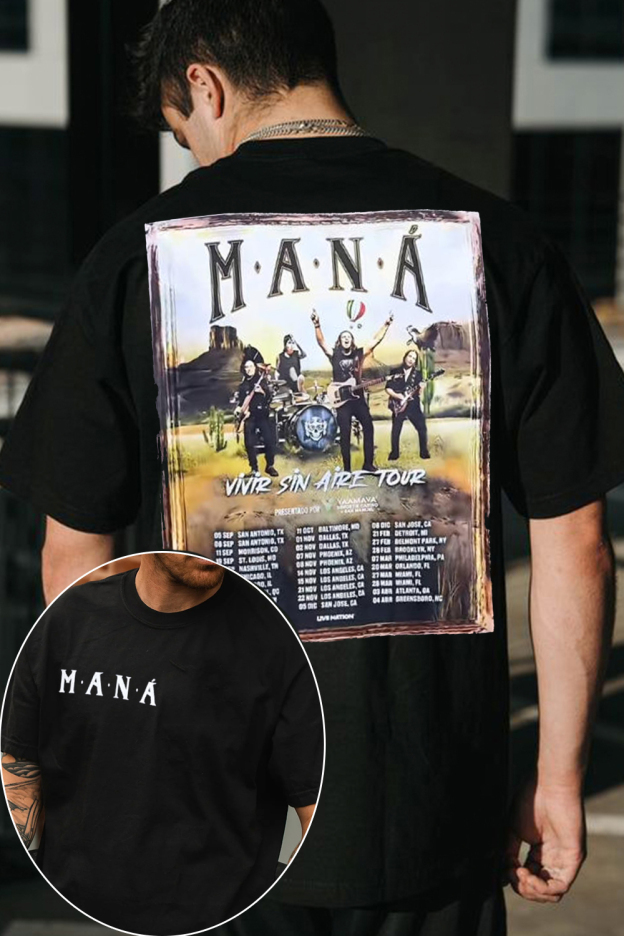 Maná Tour 2025 Tee