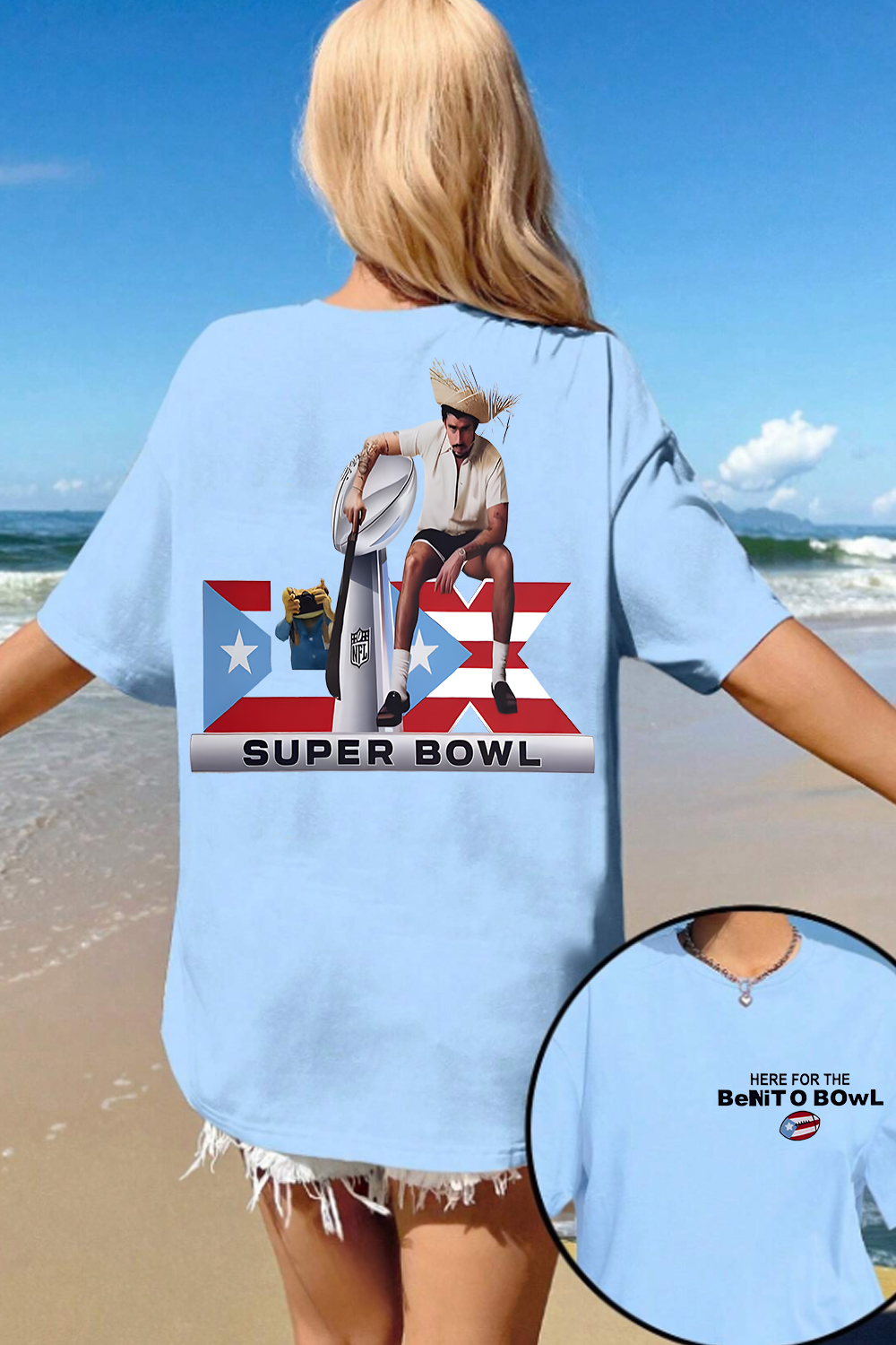 Bad Bunny Benito Bowl Shirt For Women