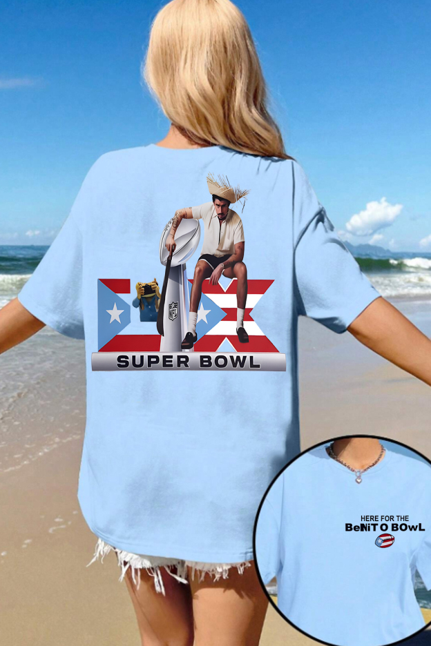 Bad Bunny Benito Bowl Shirt For Women