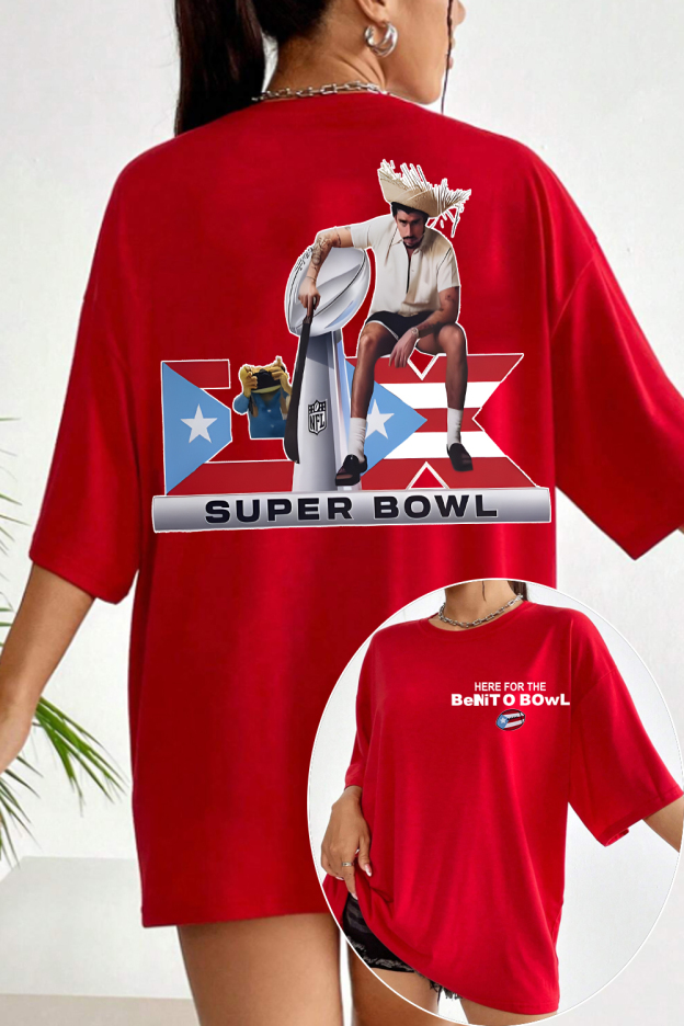 Bad Bunny Benito Bowl Shirt For Women