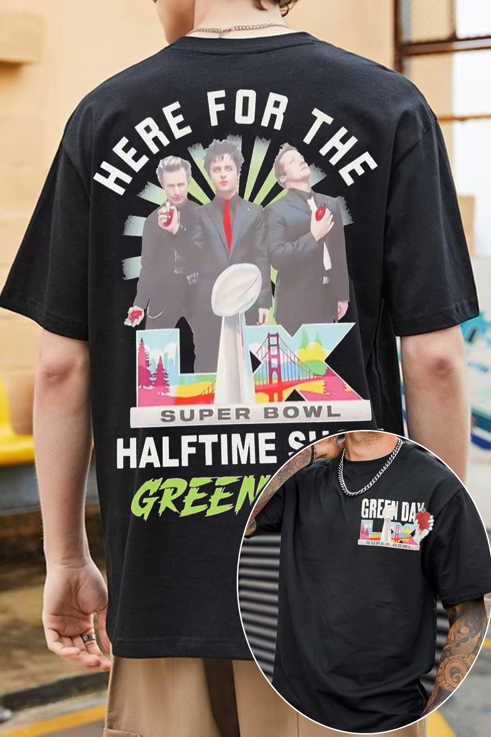 Awesome🔥Green Day Tee