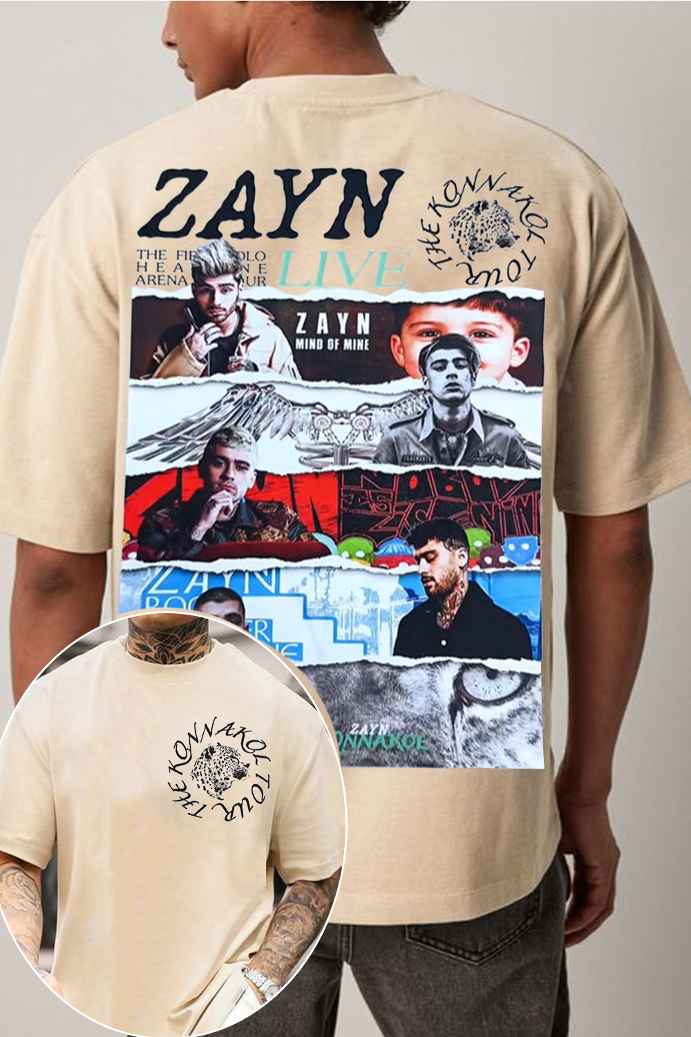 Zayn 2-Sided Printed Tee