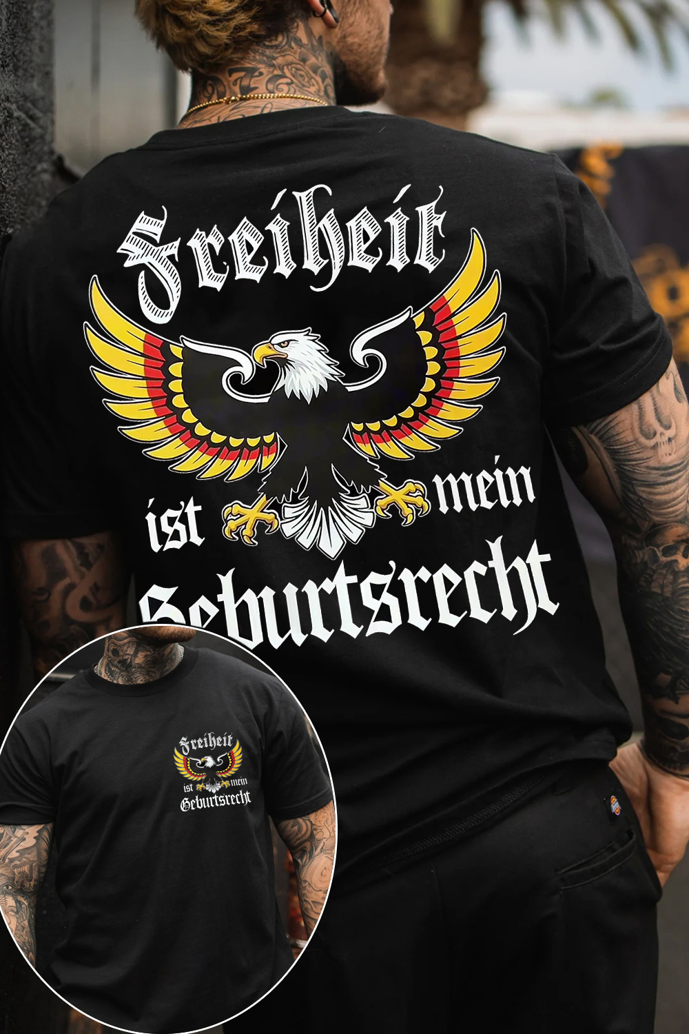 Deutschland 2-Sided Printed Tee