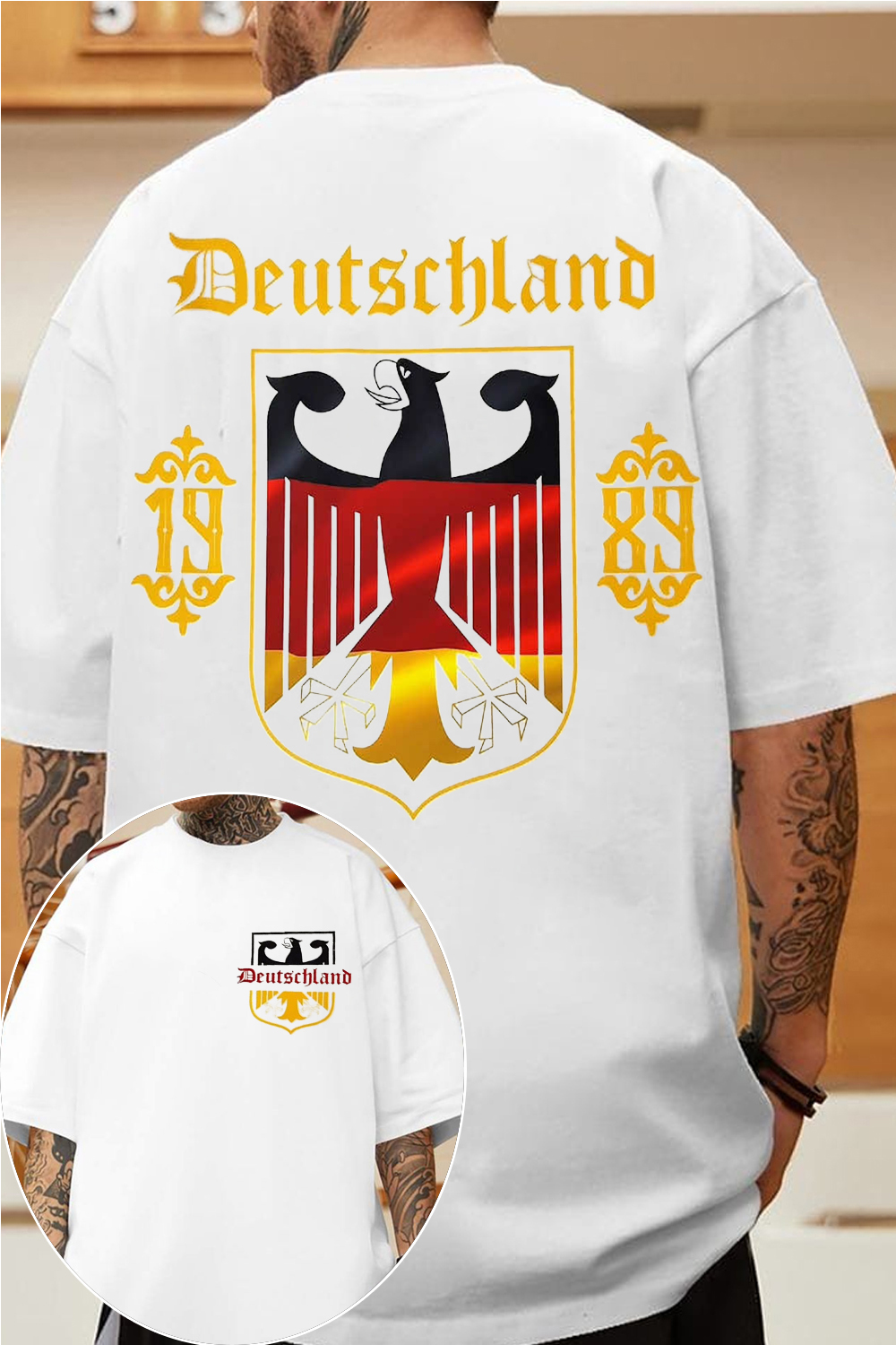 Deutschland 😍 2-Sided Printed T-Shirt