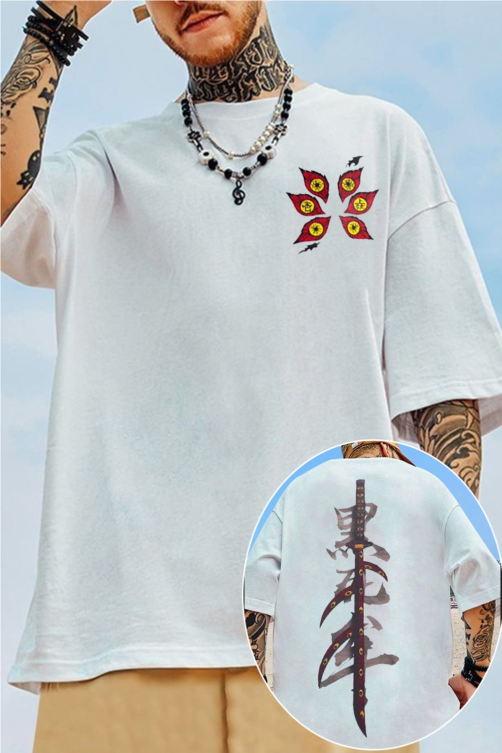 Kokushibk Nichirin Shirt🔥🔥