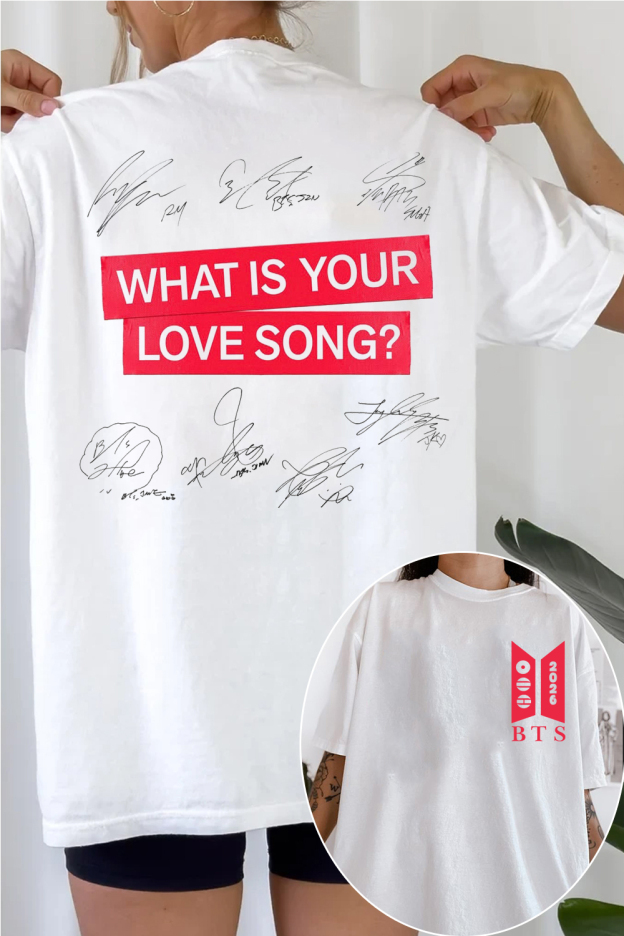 BTS Album 2-Sided Printed T-Shirt