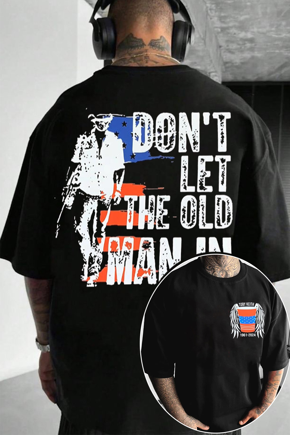 4th of July Toby Keith Music Tee
