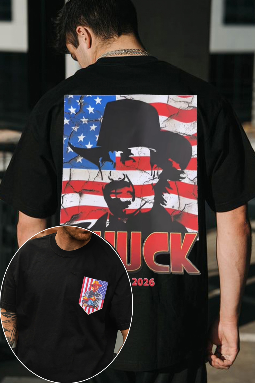 Chuck Norris 🙏 Two-Sided Tee