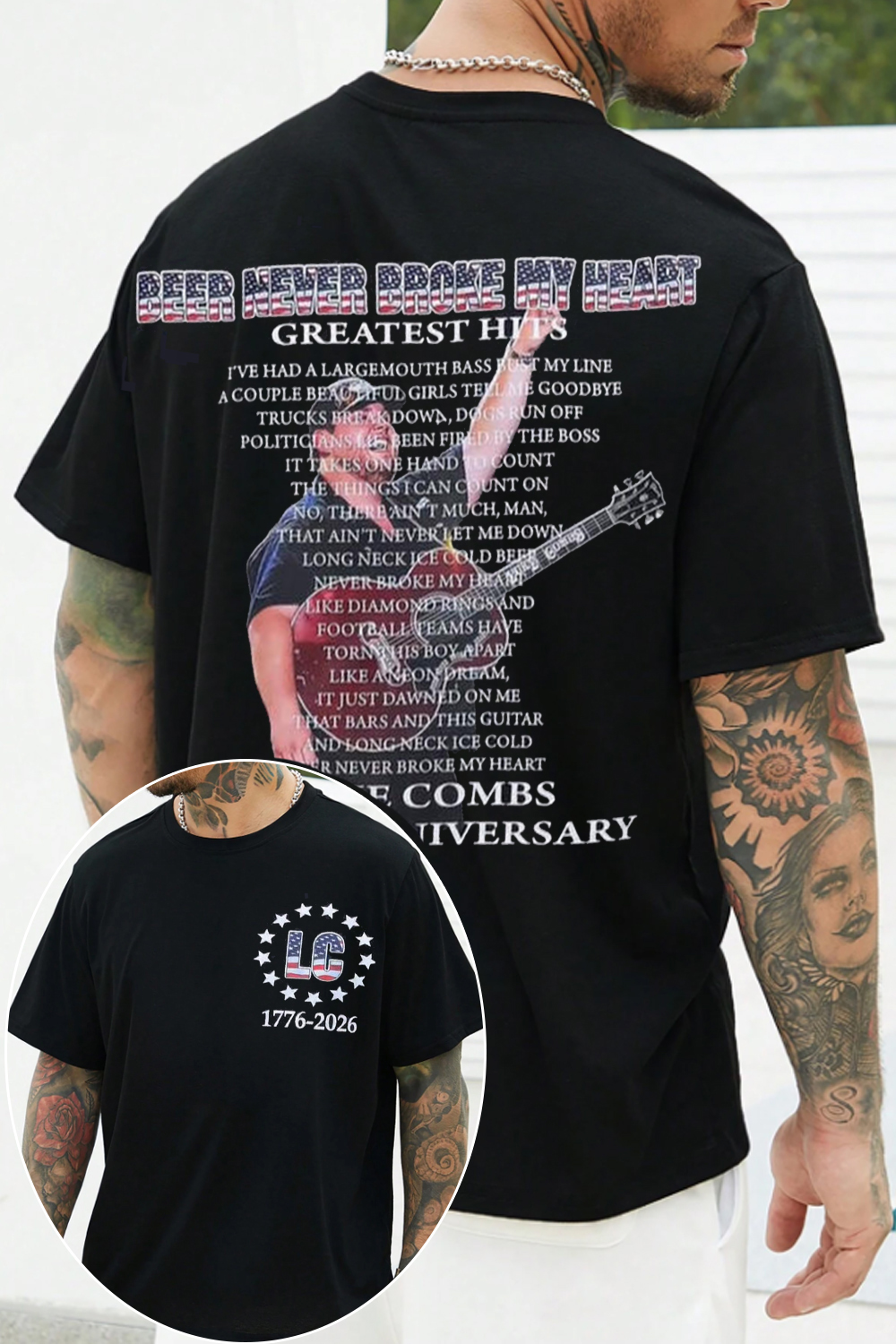 Luke Combs Fans 2026 Tour Country Music Tee