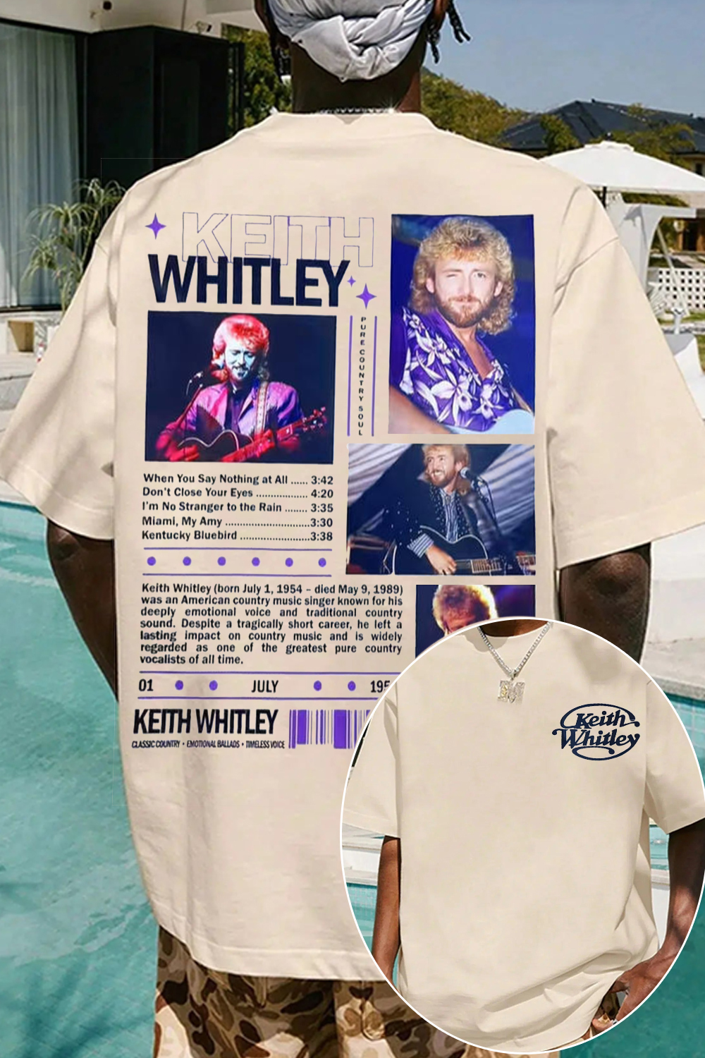 Legend In My Heart- Keith Whitle 💕💕 Tee