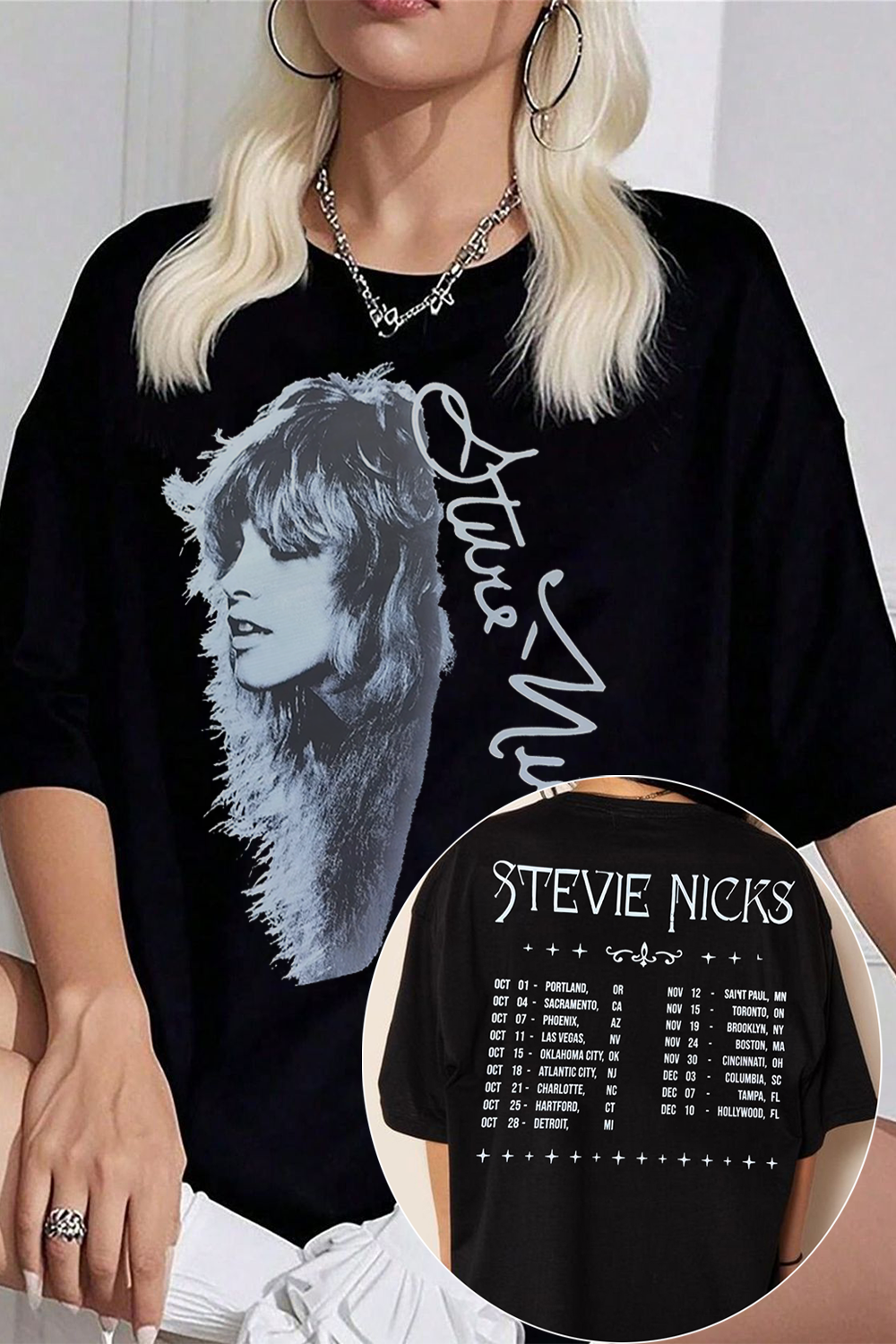 Stevie Nicks Tour 2025 Shirt