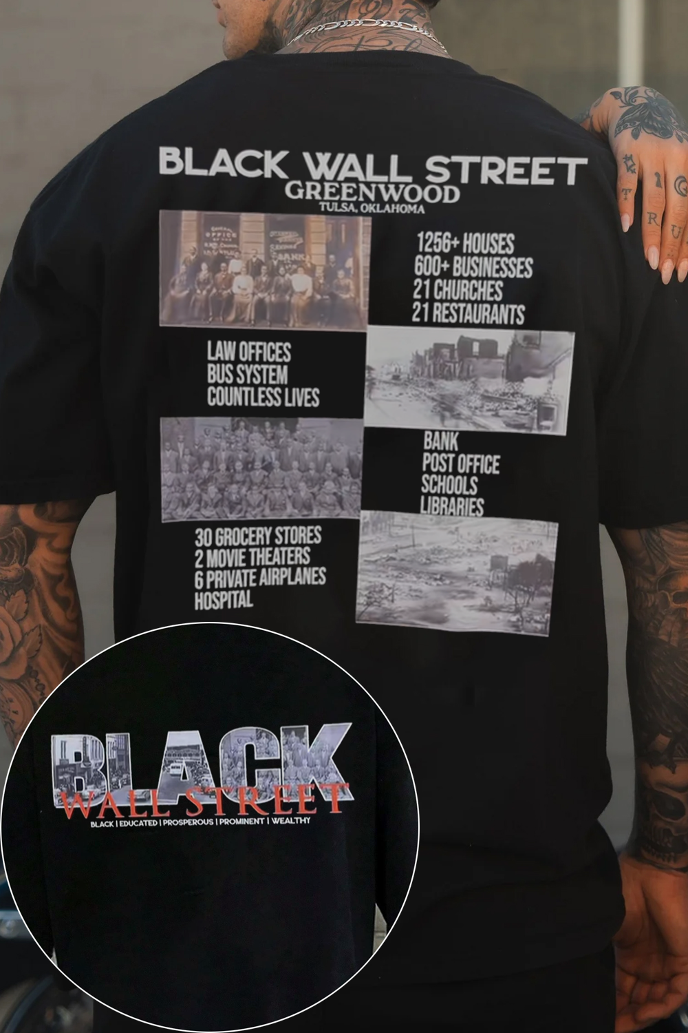 Black Wall Street Shirt