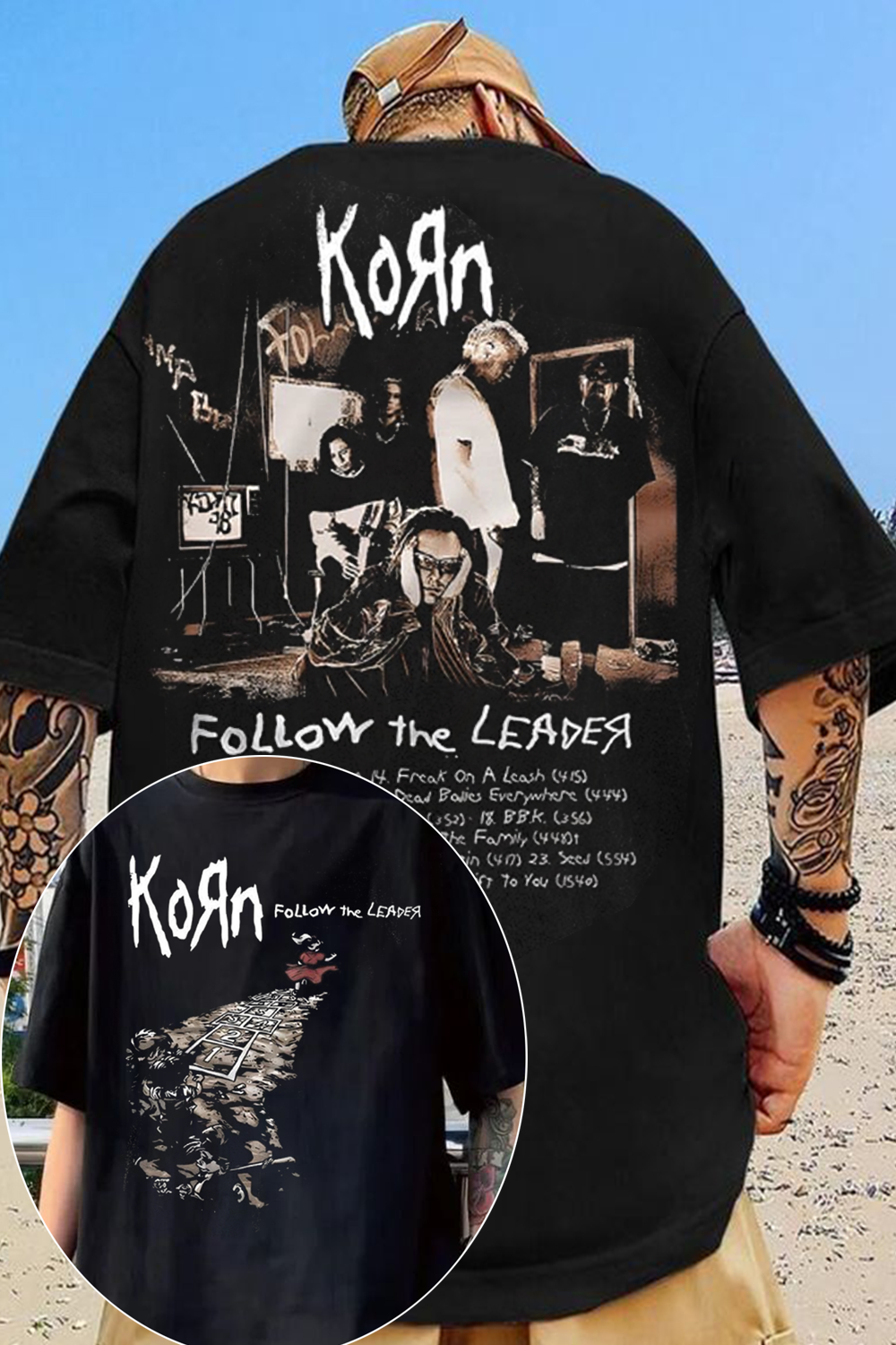 Korn Band Shirt - Rock Band Shirt