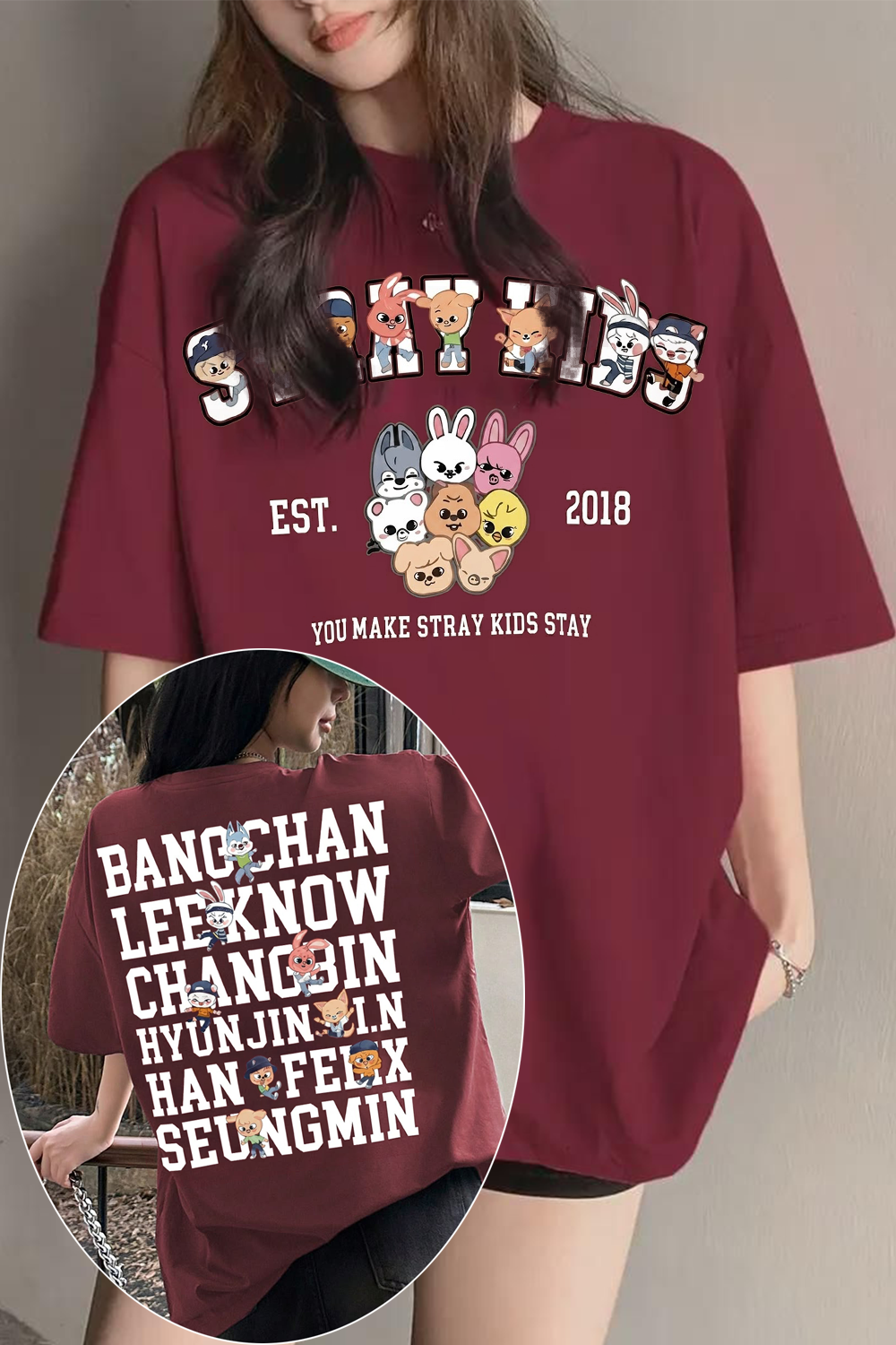 Stray Kids Skzoo Shirt