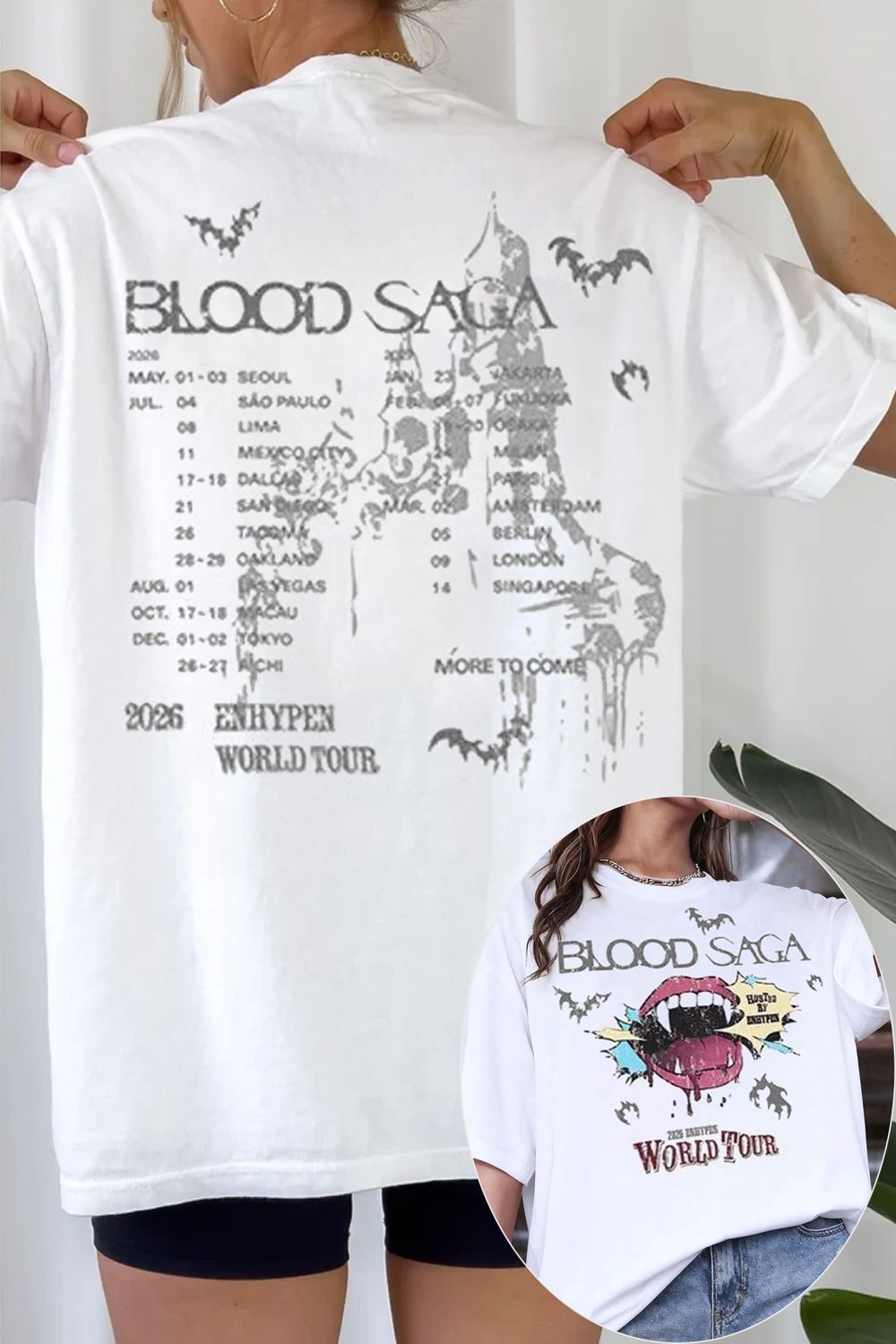 Enhypen World Tour Shirt