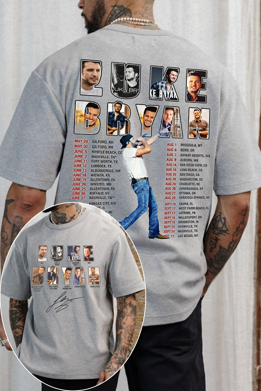 Luke Bryan Tour Shirt