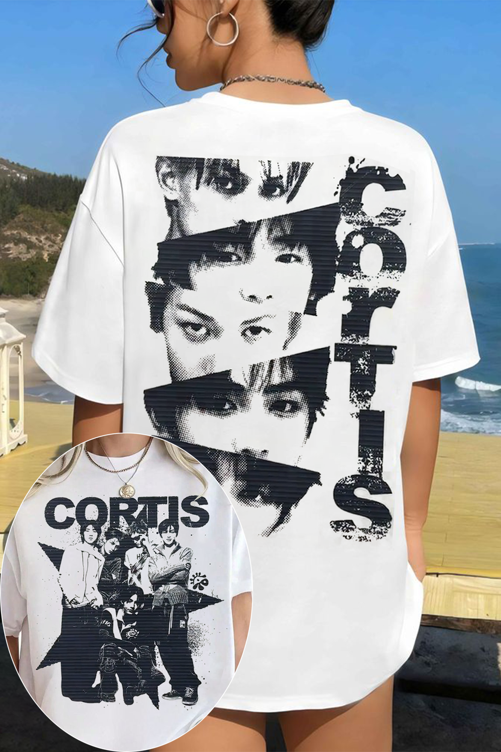 Cortis Print Fan Graphic Shirt