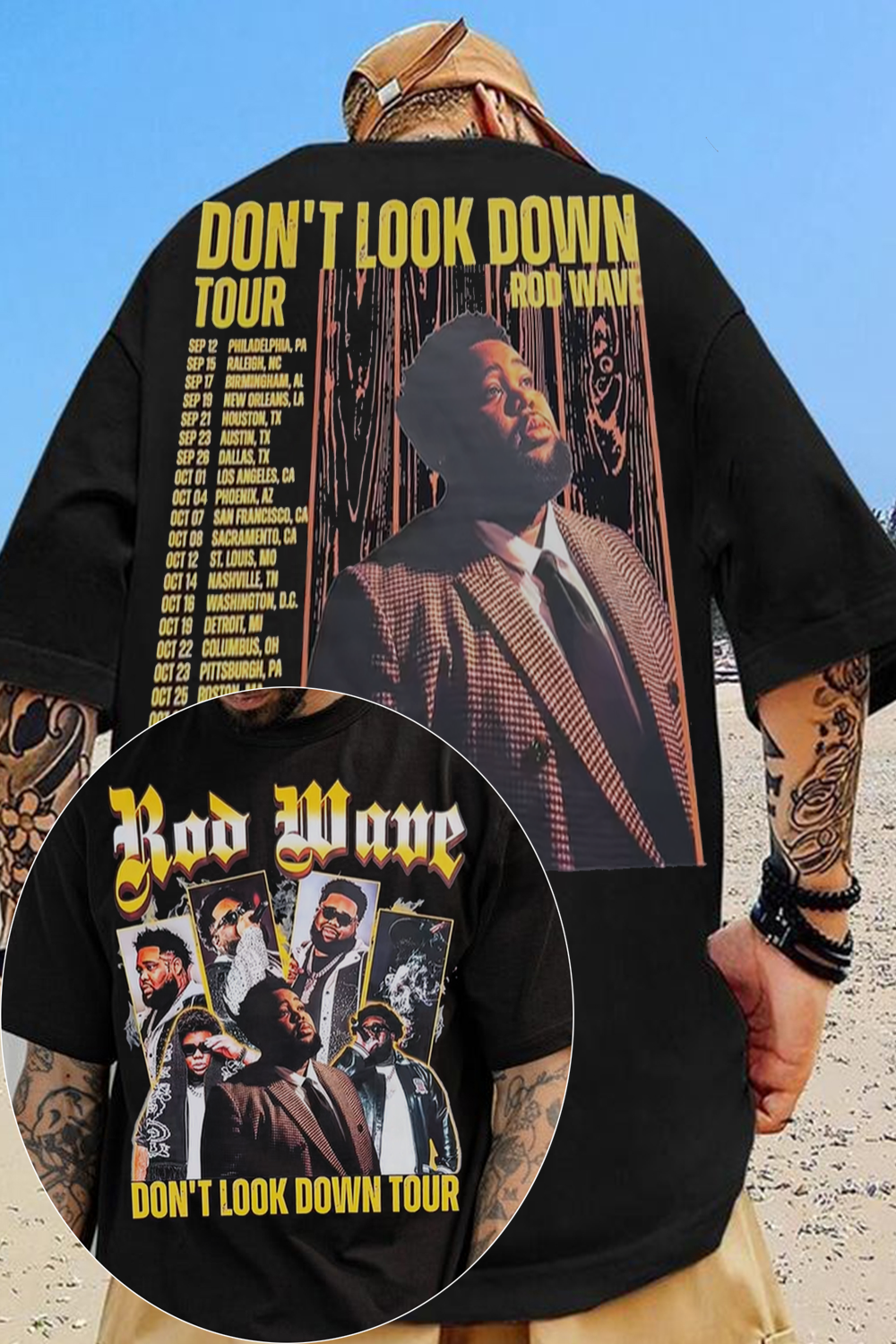 Rodwave Don't Look Down Tour Shirt