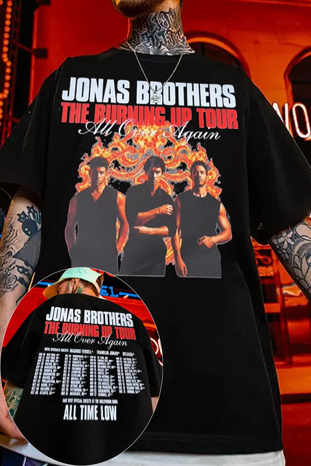 The Burning Up Tour Shirt