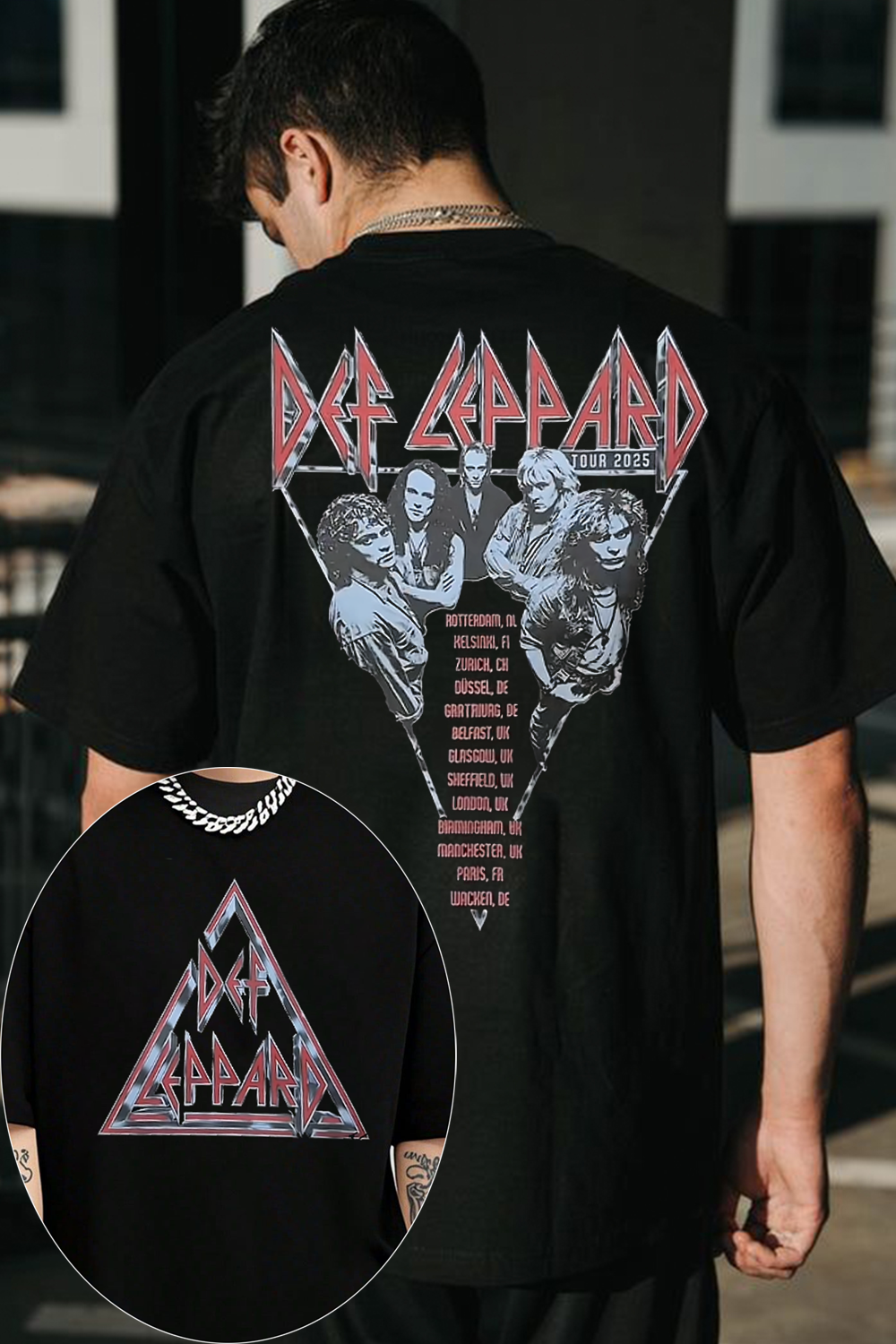 Def Leppard 2 Side Shirt