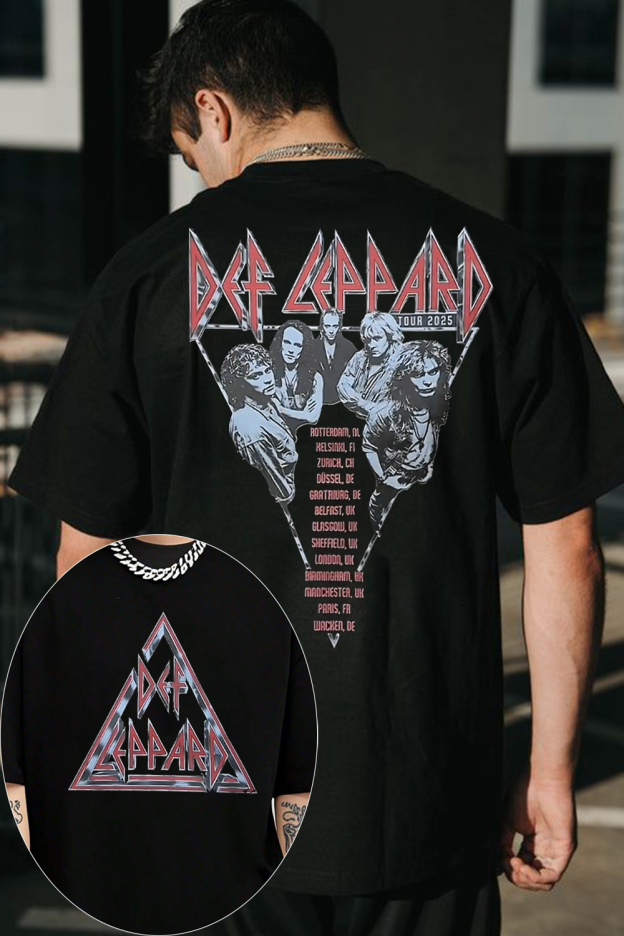 Def Leppard 2 Side Shirt