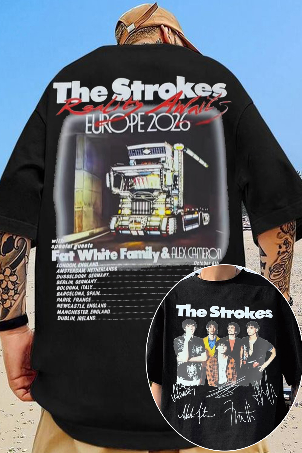 The Strokes Best Outfit For Concert Tee