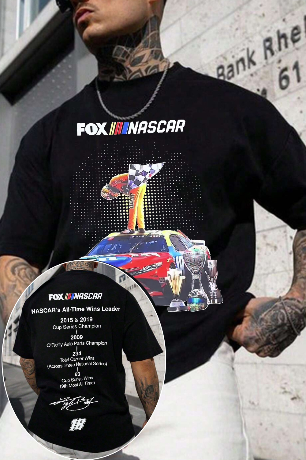 Kyle Busch Nascar Tee