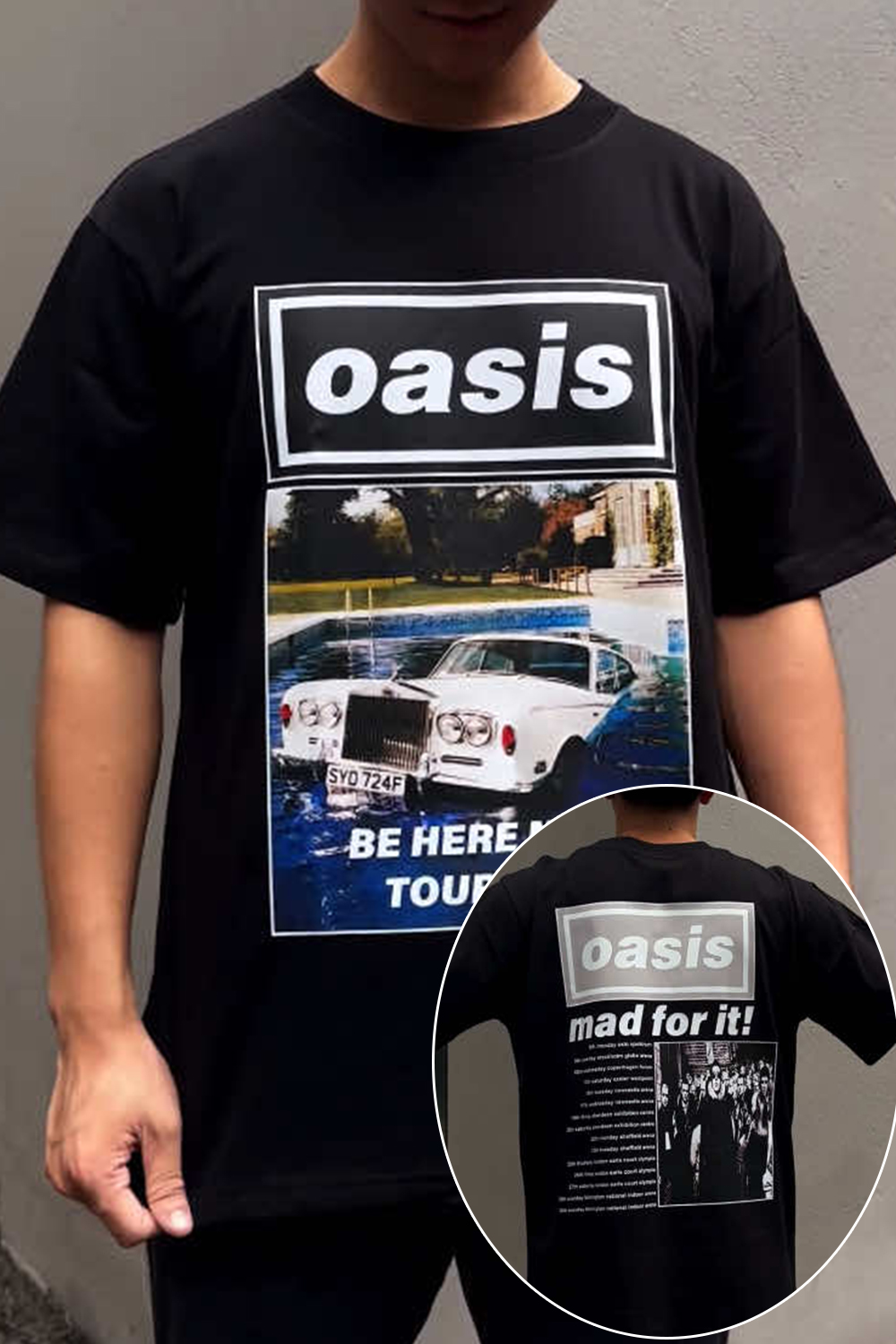 Oasis Be Here Now Tour 97 Vintage Shirt