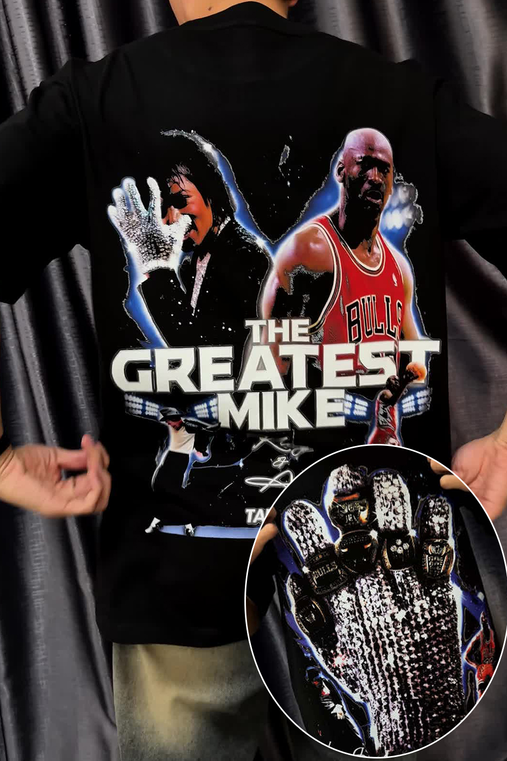 Micheal Jackson & Micheal Jodan Shirt