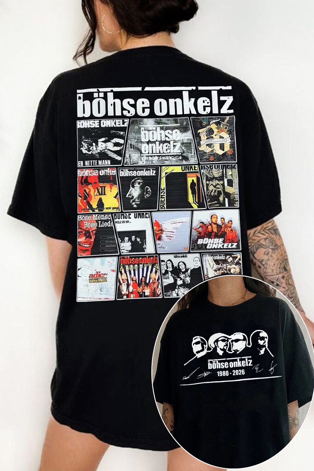 Boehseonkelz 2-Sided Print Shirt