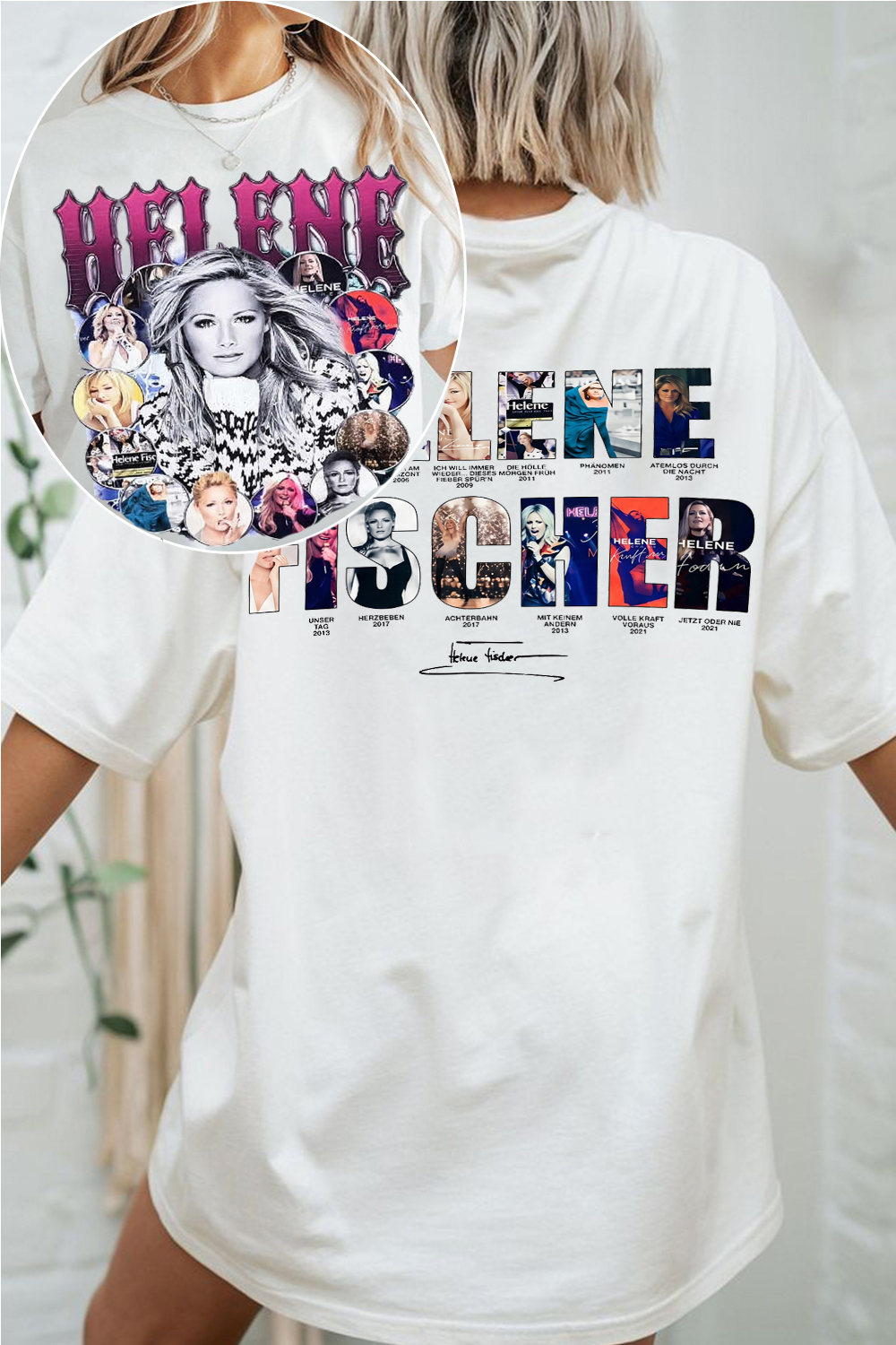 Helene Fischer 2-Sided Print Tee