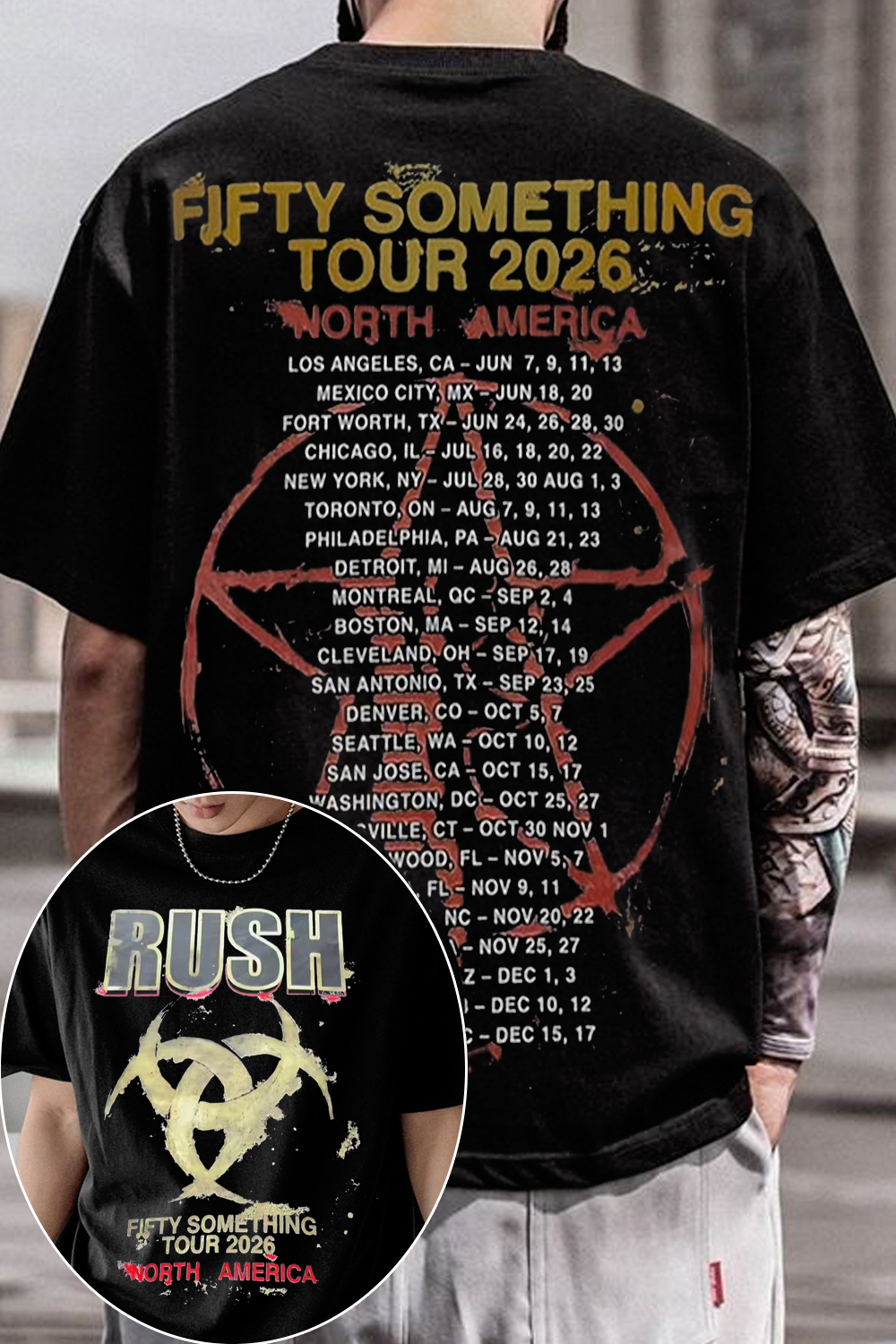 Vintage Rock Music Graphic Tee