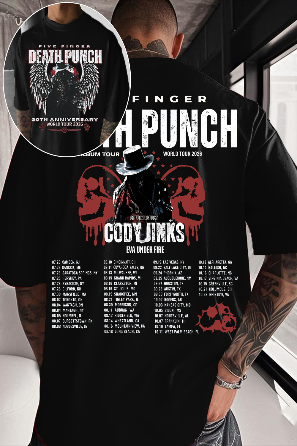 Five Finger Death Punch Tee