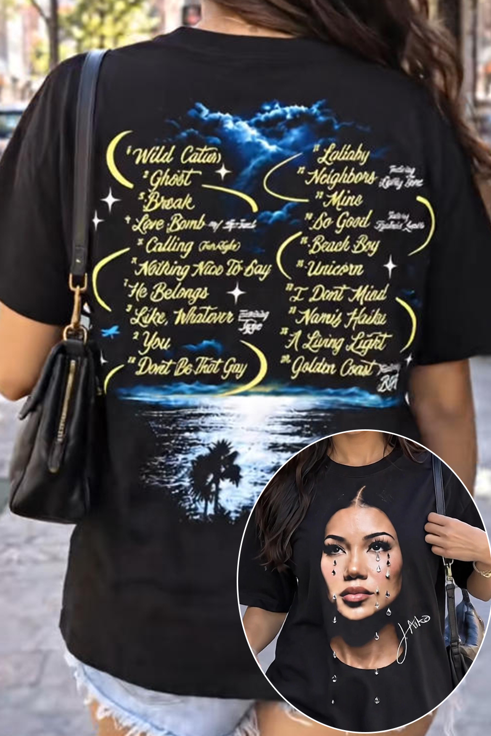Jhené Aiko's Westside Whimsy Album Tee