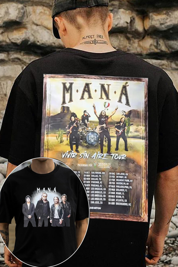 🤘 Maná Band Shirt