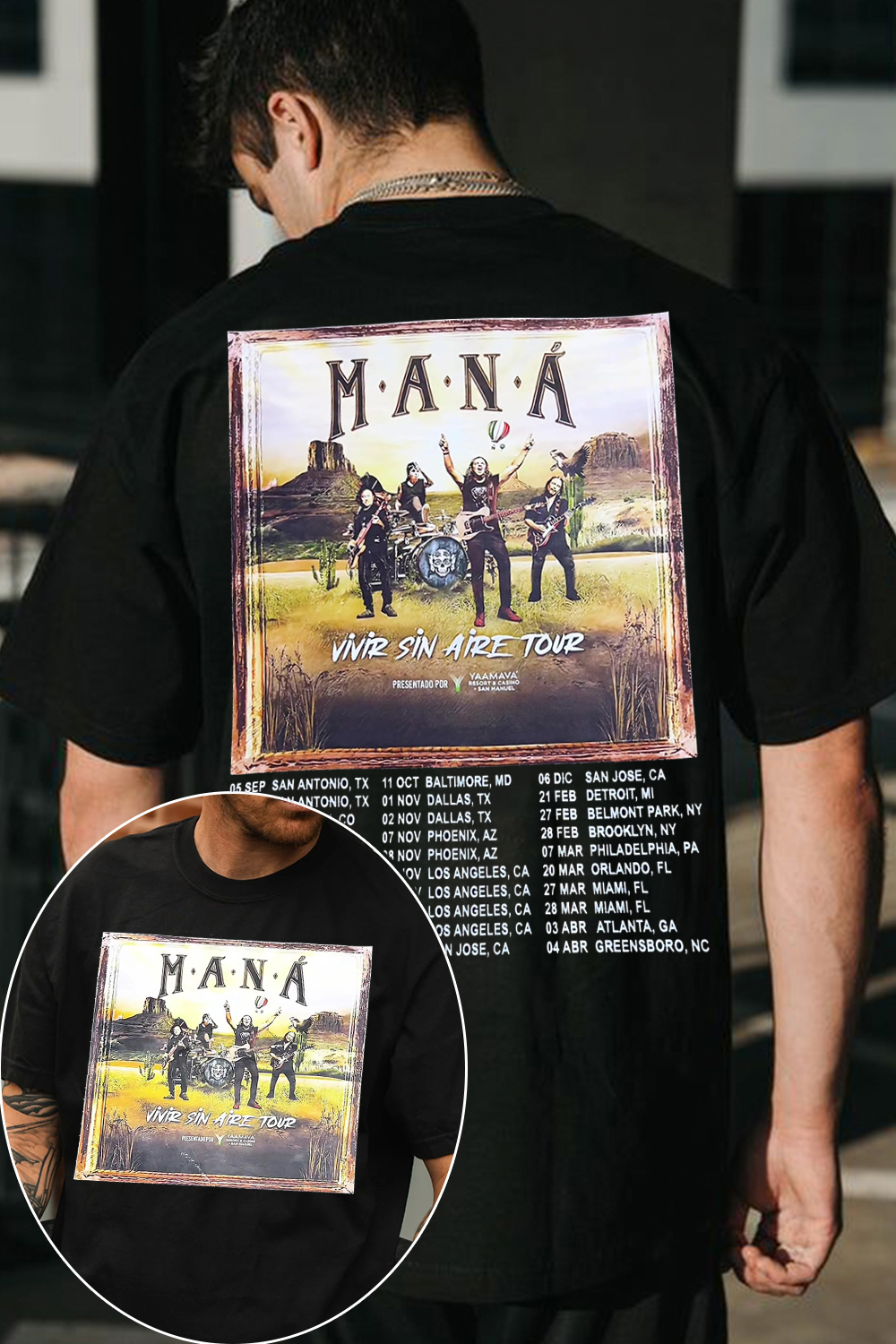 Maná Tour Tee