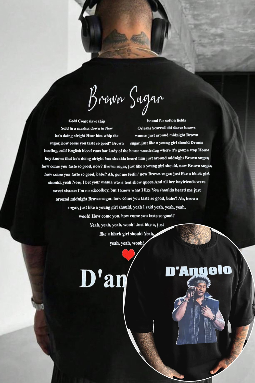 D'angelo- Brown Sugar 1995 Tee