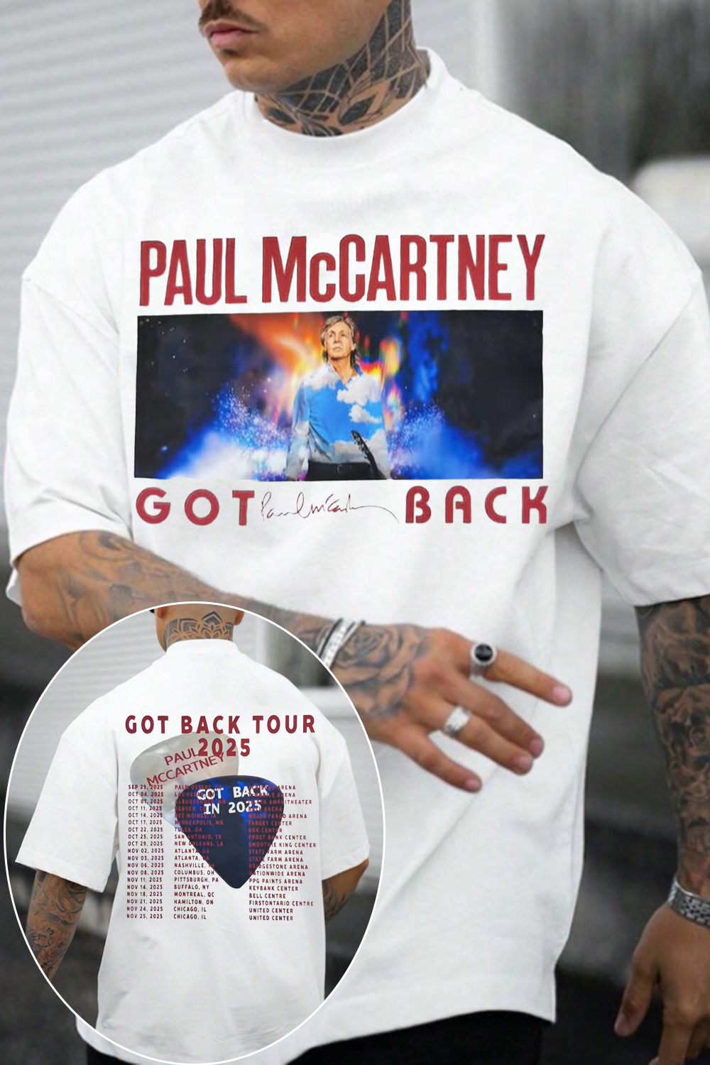 Music Legends 🎸 Paulmccartney Tee