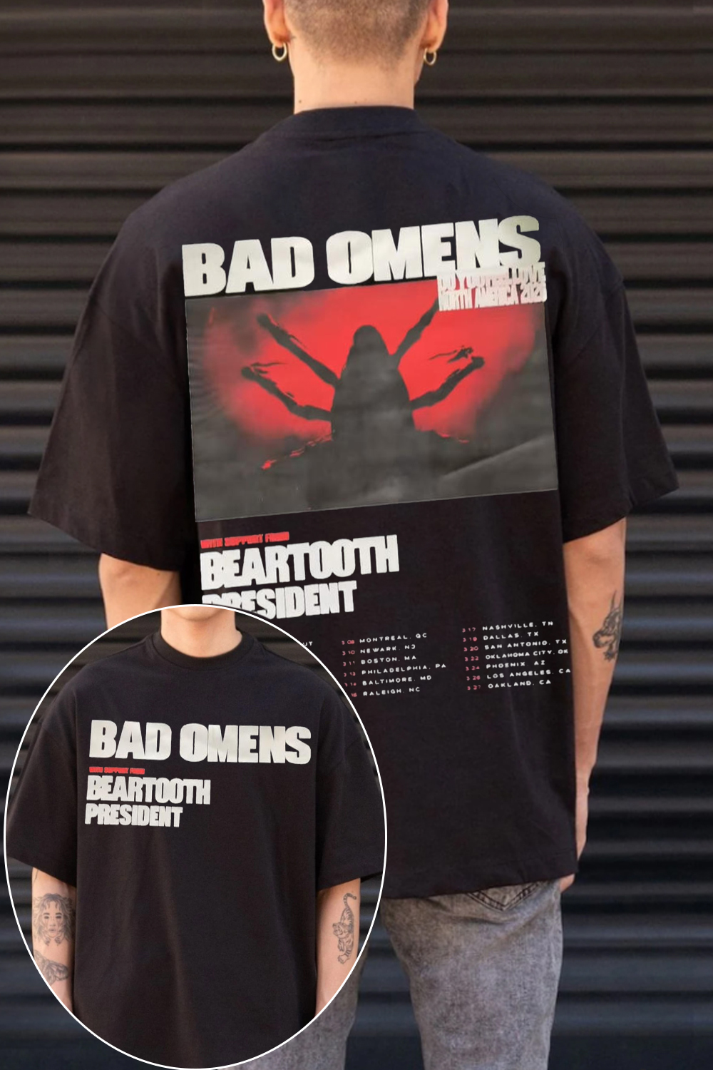 Bad Omens Update 2026 Tour Now Tee