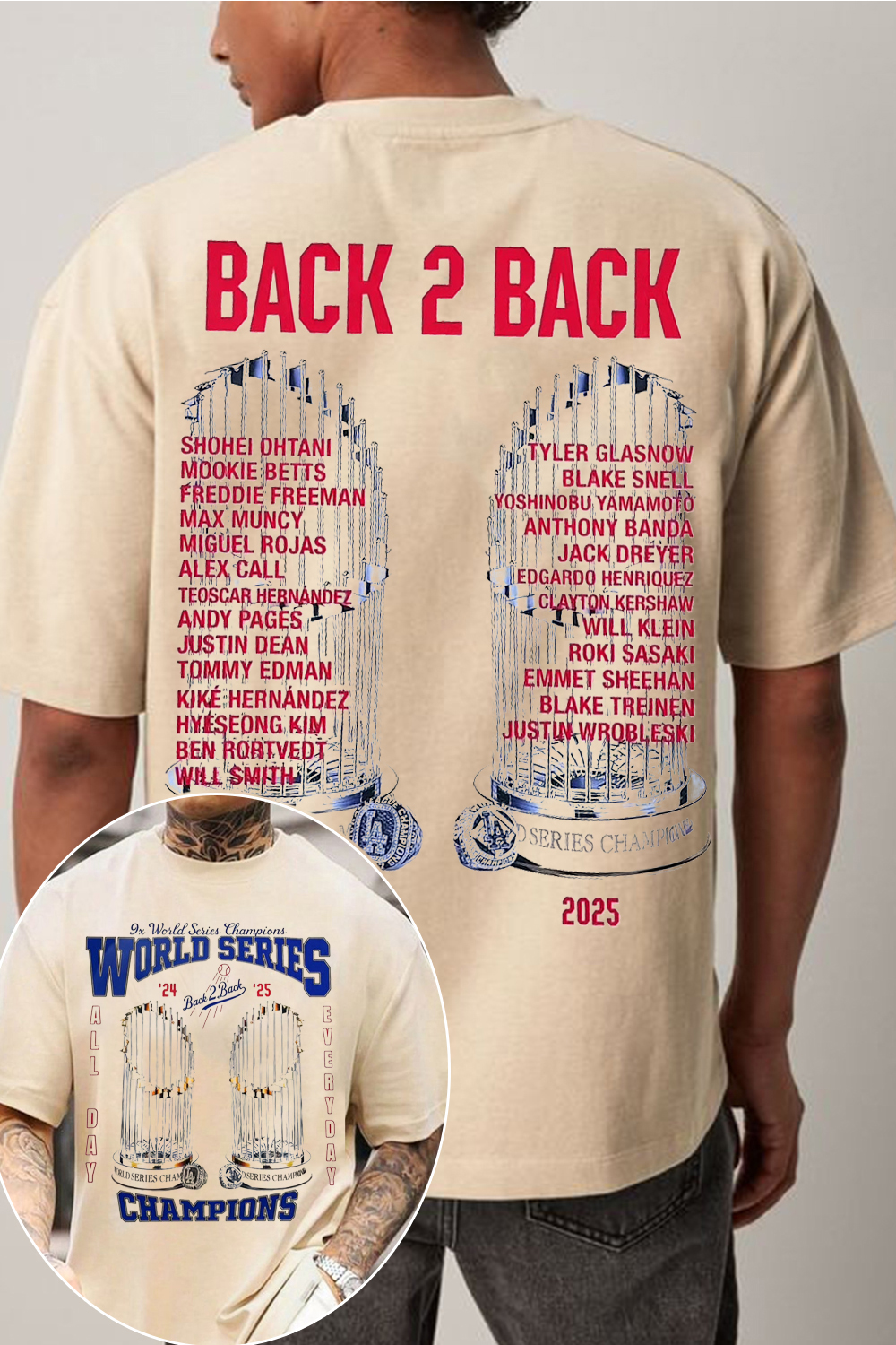 We Are The Kings Los Angeles Dodgers💙⚾️Tee