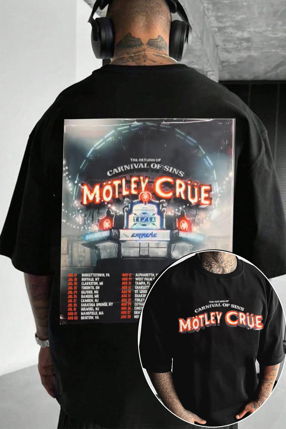 Mötley Crüe 2026 Tee