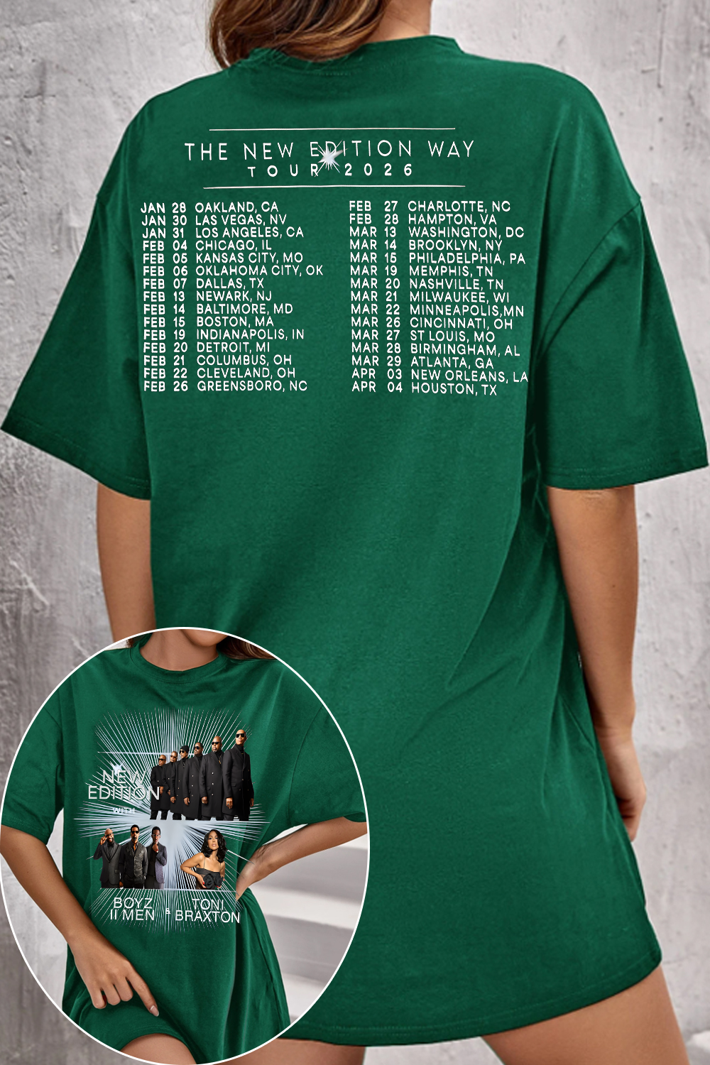 New Edition 2026 Tour Shirt