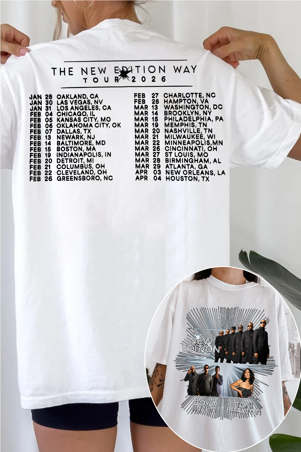 New Edition 2026 Tour Shirt
