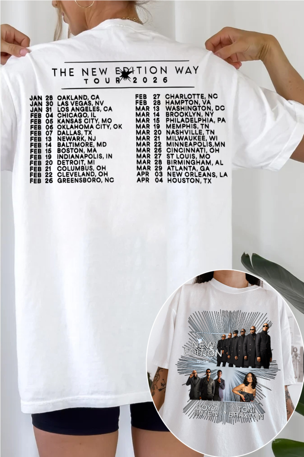 New Edition 2026 Tour Shirt